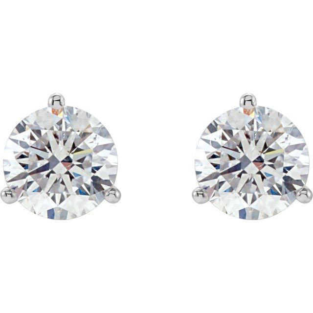 Natural Diamond | Round | 4mm :: 1/2 Ctw | Natural Diamond | Round | 5.75mm :: 1 1/2 Ctw | Natural Diamond | Round | 6.3mm :: 2 Ctw