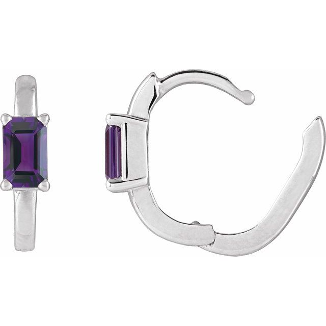 Natural Amethyst | Emerald | 5 x 3mm