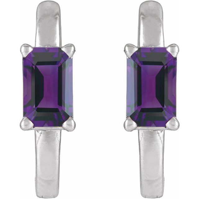 Natural Amethyst | Emerald | 5 x 3mm