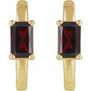 Natural Mozambique Garnet | Emerald | 5 x 3mm