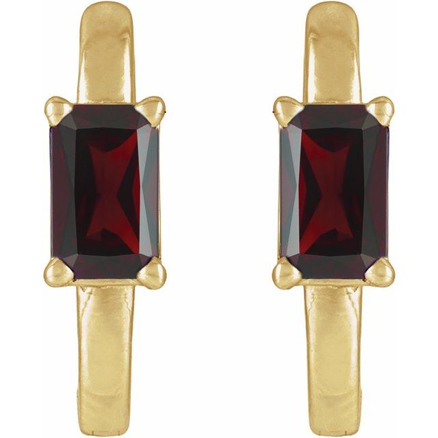 Natural Mozambique Garnet | Emerald | 5 x 3mm