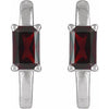 Natural Mozambique Garnet | Emerald | 5 x 3mm