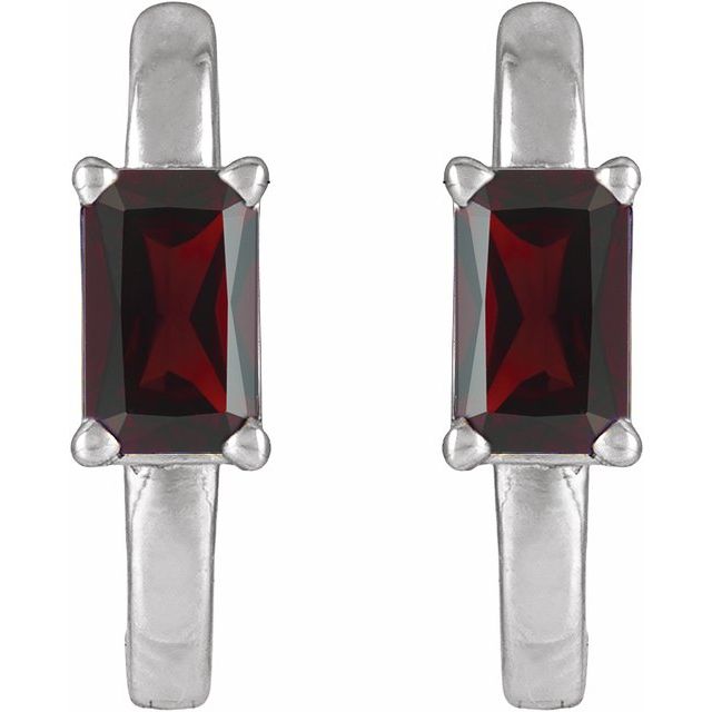 Natural Mozambique Garnet | Emerald | 5 x 3mm