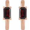 Natural Mozambique Garnet | Emerald | 5 x 3mm