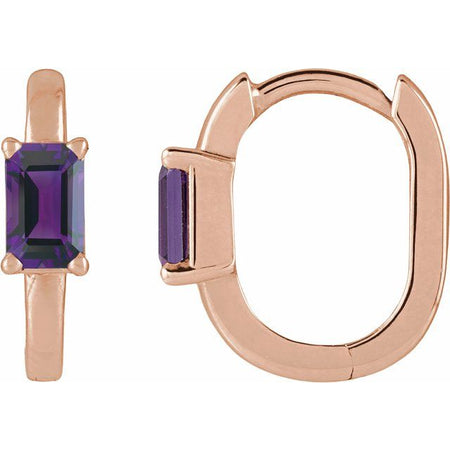 Natural Amethyst | Emerald | 5 x 3mm