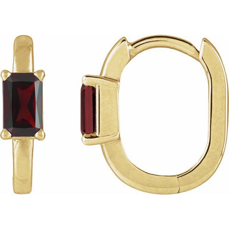 Natural Mozambique Garnet | Emerald | 5 x 3mm