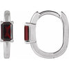 Natural Mozambique Garnet | Emerald | 5 x 3mm