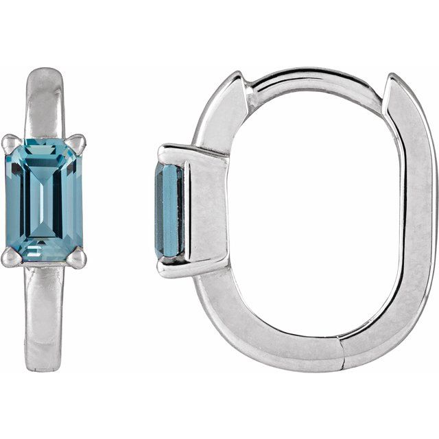 Natural Aquamarine | Emerald | 5 x 3mm