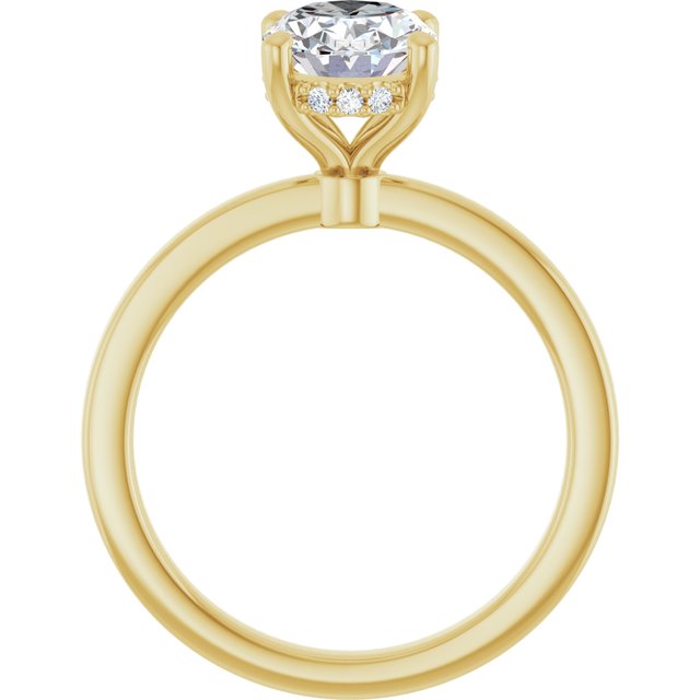 Lab-Grown Diamond | Oval | 9 x 7mm