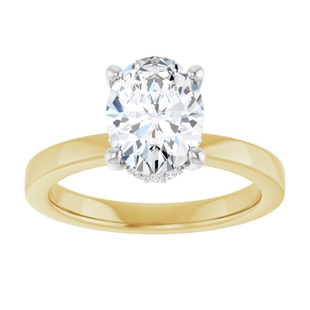 Lab-Grown Diamond | Oval | 9 x 7mm