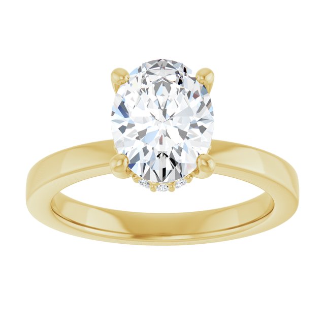 Lab-Grown Diamond | Oval | 9 x 7mm