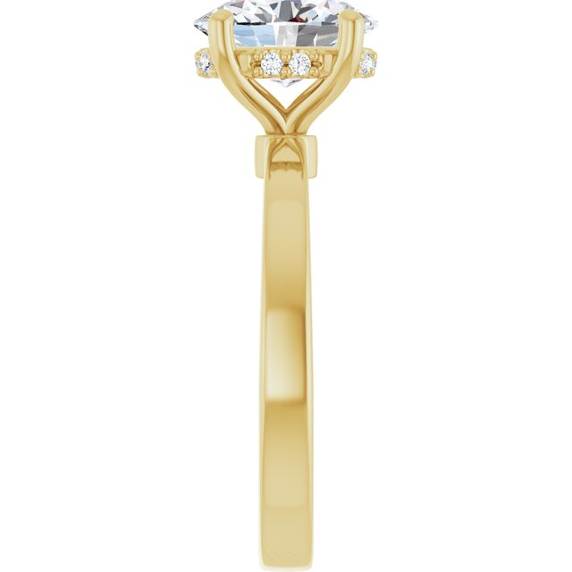 Lab-Grown Diamond | Oval | 9 x 7mm