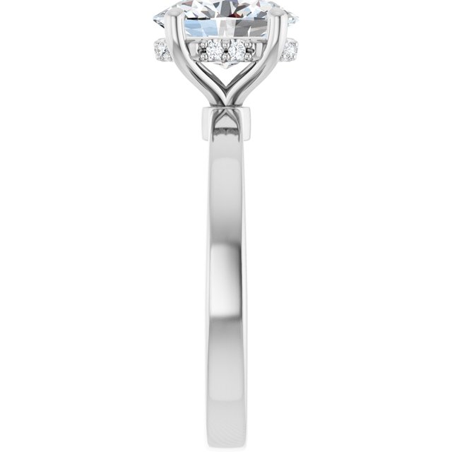 Lab-Grown Diamond | Oval | 9 x 7mm