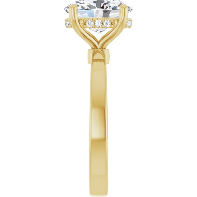 Lab-Grown Diamond | Oval | 10 x 8mm