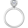 Lab-Grown Diamond | Oval | 10 x 8mm
