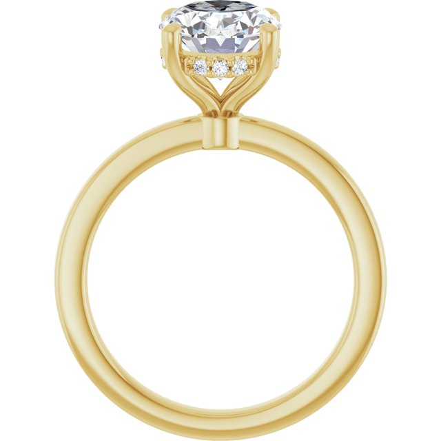 Lab-Grown Diamond | Oval | 10 x 8mm