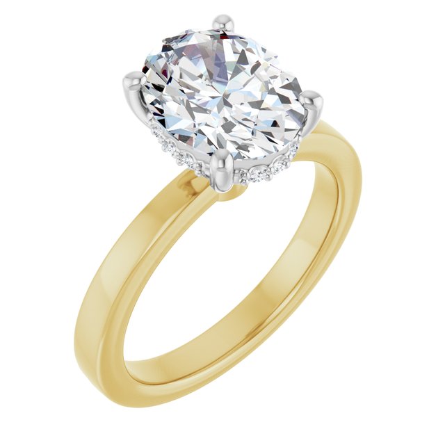 Lab-Grown Diamond | Oval | 10 x 8mm