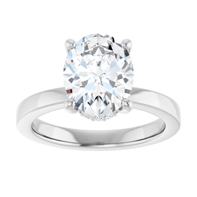 Lab-Grown Diamond | Oval | 10 x 8mm