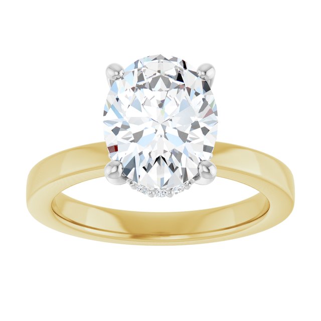 Lab-Grown Diamond | Oval | 10 x 8mm