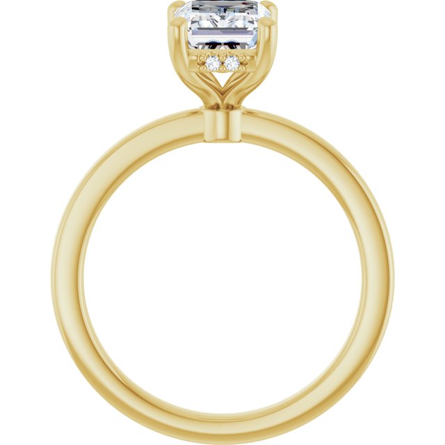 Lab-Grown Diamond | Emerald | 8 x 6mm