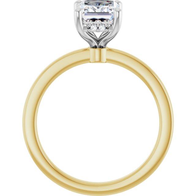 Lab-Grown Diamond | Emerald | 8 x 6mm