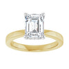 Lab-Grown Diamond | Emerald | 8 x 6mm