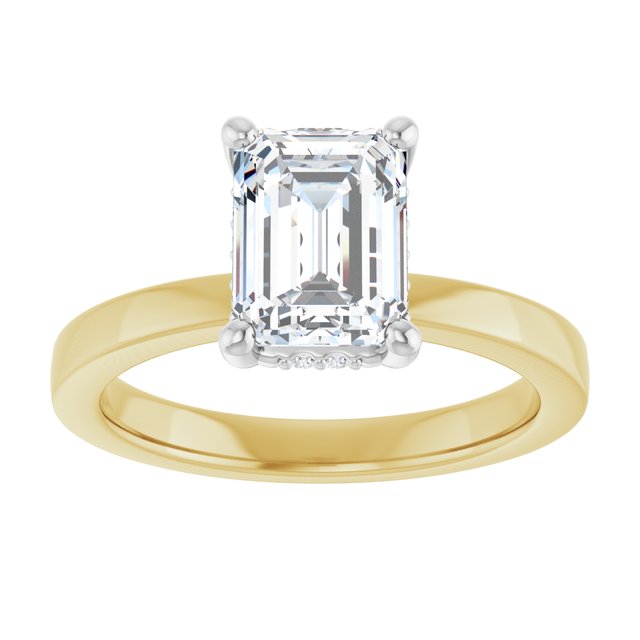 Lab-Grown Diamond | Emerald | 8 x 6mm