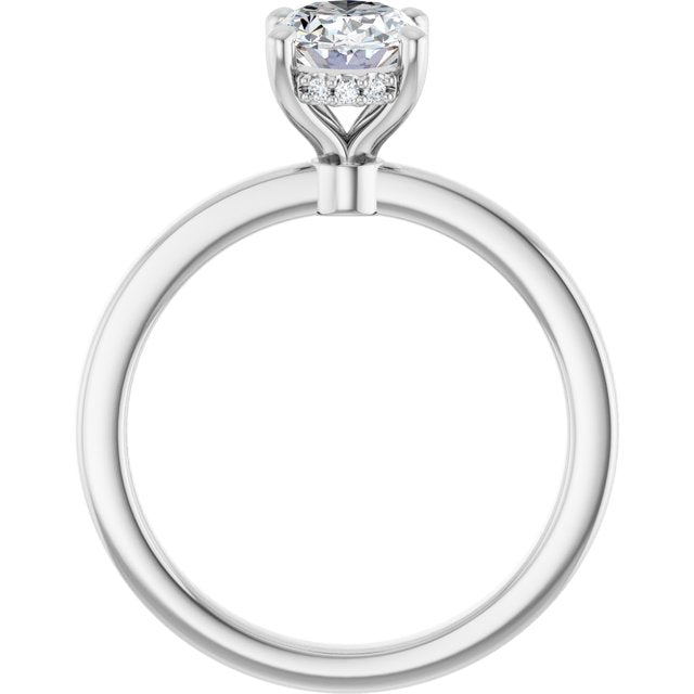 Lab-Grown Diamond | Oval | 8 x 6mm