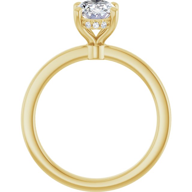 Lab-Grown Diamond | Oval | 8 x 6mm