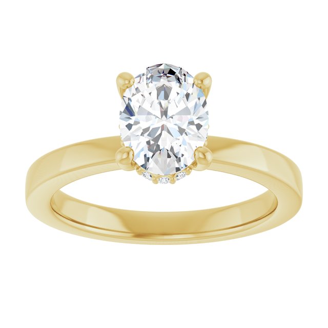 Lab-Grown Diamond | Oval | 8 x 6mm