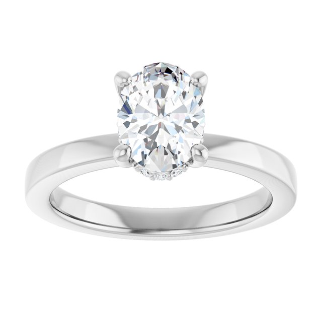 Lab-Grown Diamond | Oval | 8 x 6mm