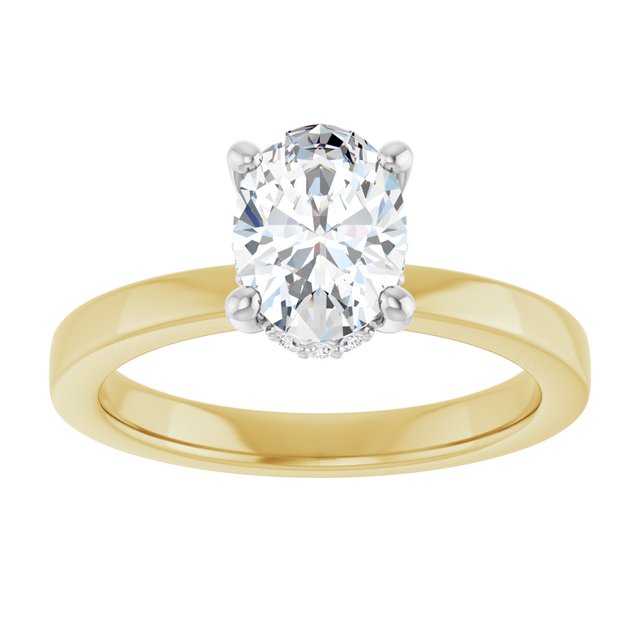 Lab-Grown Diamond | Oval | 8 x 6mm