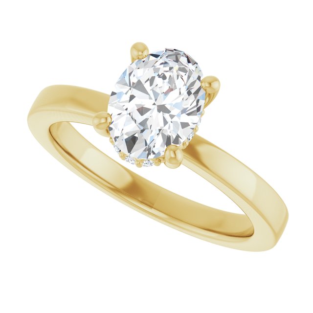Lab-Grown Diamond | Oval | 8 x 6mm