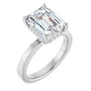 Lab-Grown Diamond | Emerald | 10 x 8mm