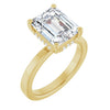 Lab-Grown Diamond | Emerald | 10 x 8mm