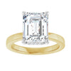 Lab-Grown Diamond | Emerald | 10 x 8mm