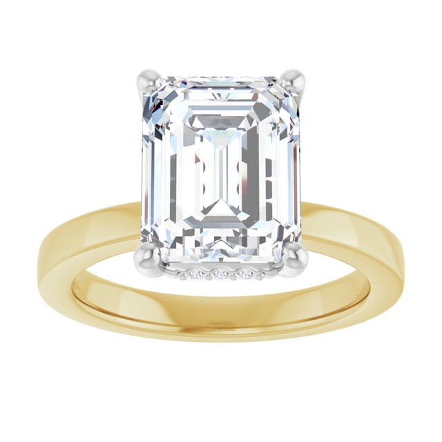 Lab-Grown Diamond | Emerald | 10 x 8mm