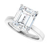 Lab-Grown Diamond | Emerald | 10 x 8mm