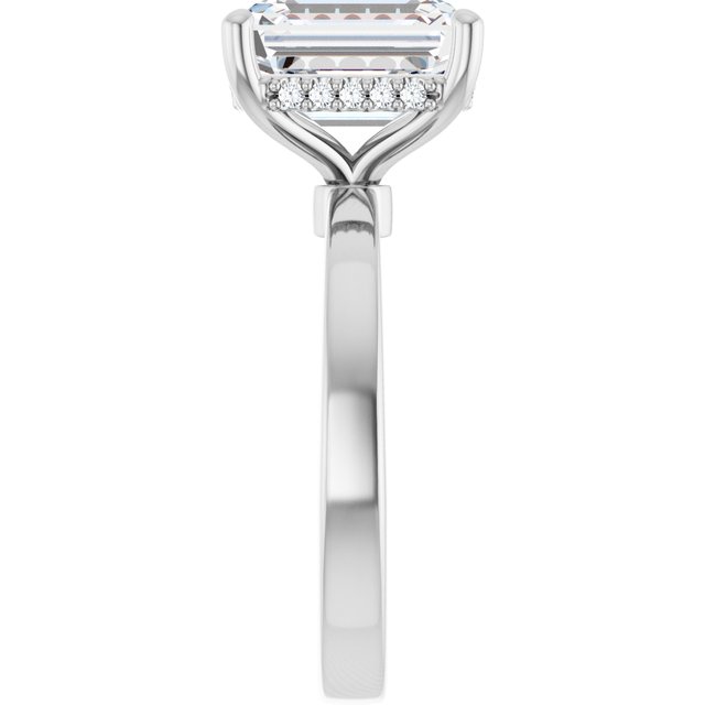 Lab-Grown Diamond | Emerald | 10 x 8mm