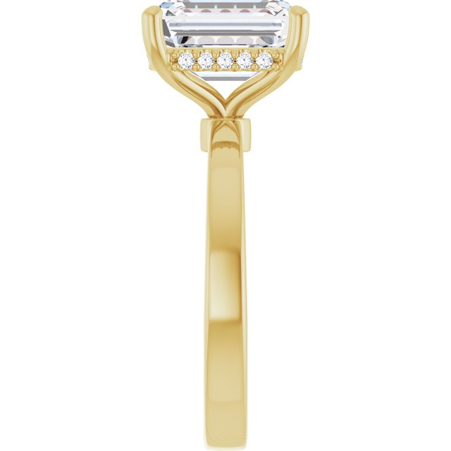 Lab-Grown Diamond | Emerald | 10 x 8mm