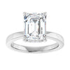 Lab-Grown Diamond | Emerald | 9 x 7mm