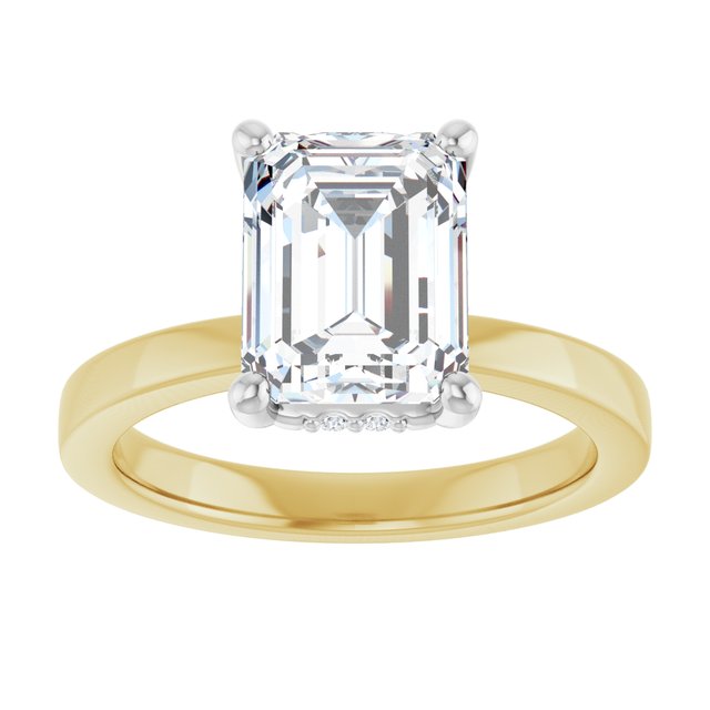 Lab-Grown Diamond | Emerald | 9 x 7mm