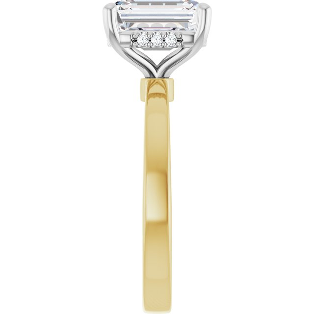 Lab-Grown Diamond | Emerald | 9 x 7mm