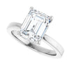 Lab-Grown Diamond | Emerald | 9 x 7mm