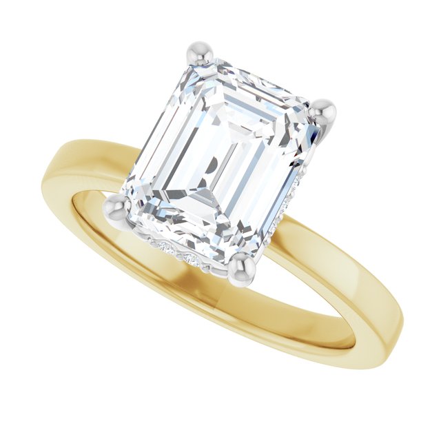 Lab-Grown Diamond | Emerald | 9 x 7mm