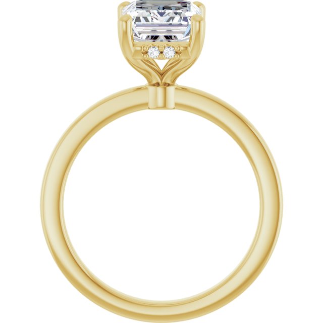 Lab-Grown Diamond | Emerald | 9 x 7mm