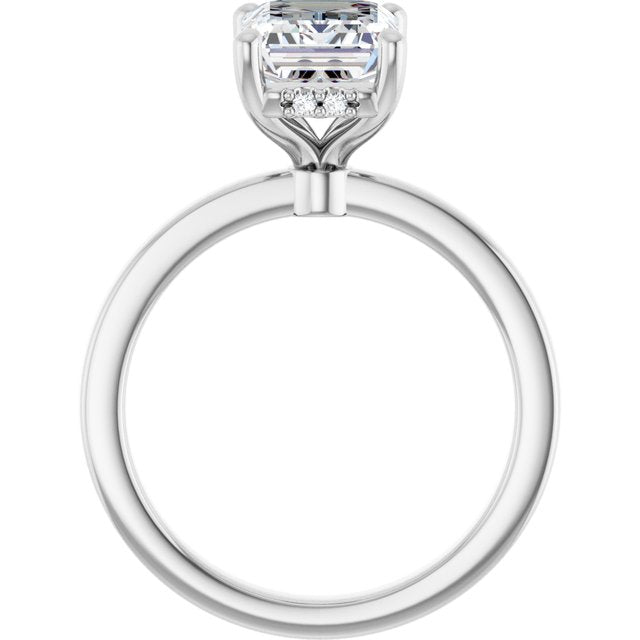 Lab-Grown Diamond | Emerald | 9 x 7mm