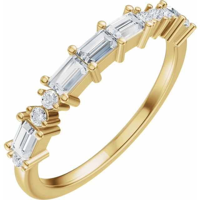 Natural Diamond | Straight baguette | 3 x 2mm | Lab-Grown Diamond | Straight baguette | 3 x 2mm