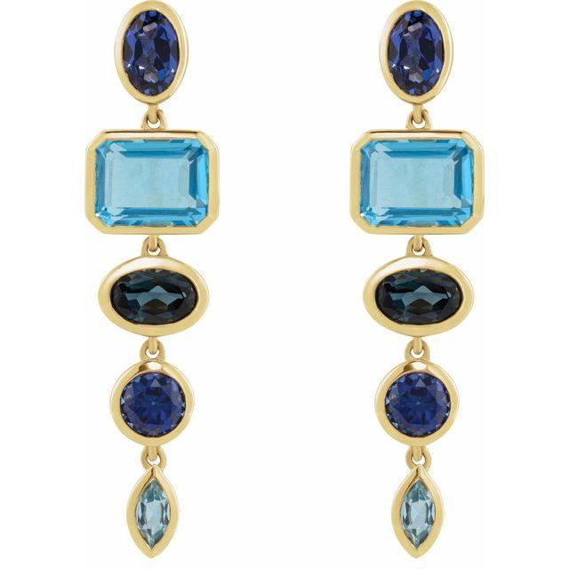 Lab-Grown Blue Sapphire | Oval | 6 x 4mm