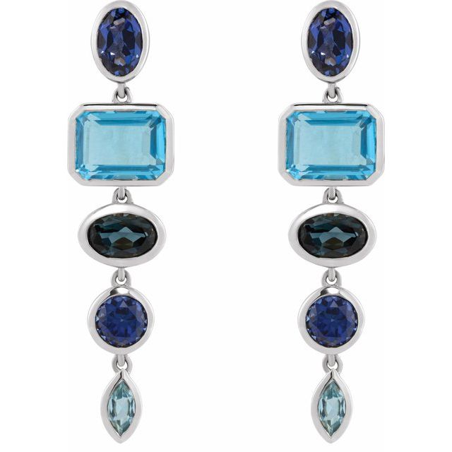 Lab-Grown Blue Sapphire | Oval | 6 x 4mm